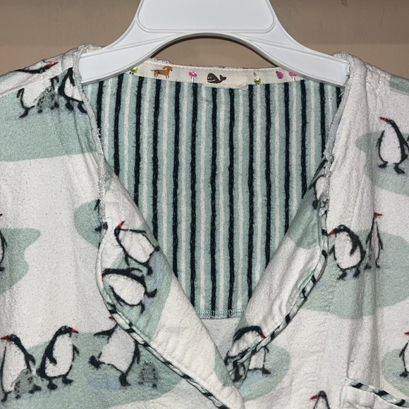 Munki Munki altered set of size medium penguin pajamas/ see all pics - Picture 8 of 8